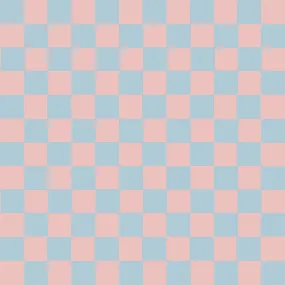 Baby Blue Checks - Once In A Blue Moon Collection