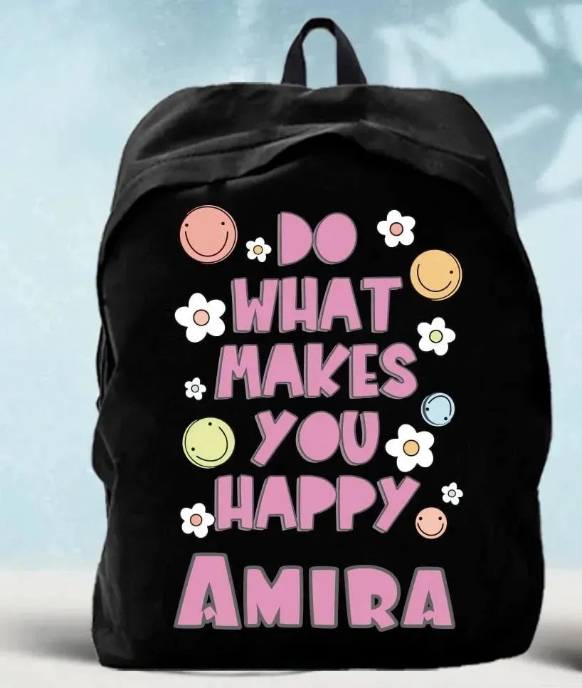 Backpack- English inspiration quotes