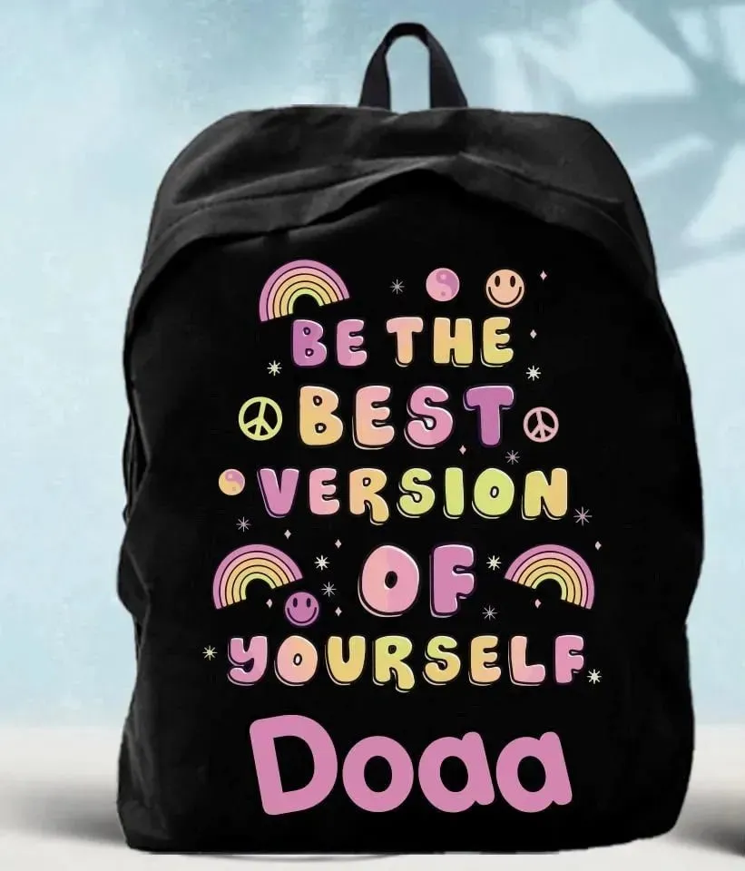 Backpack- English inspiration quotes