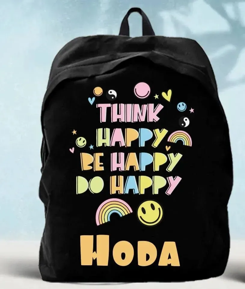 Backpack- English inspiration quotes