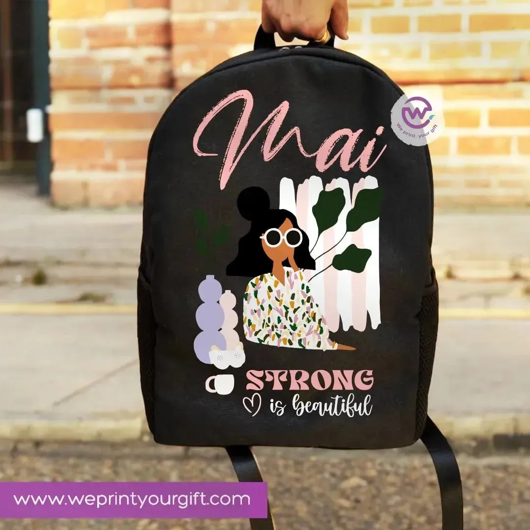 Backpack- English Inspirational quotes