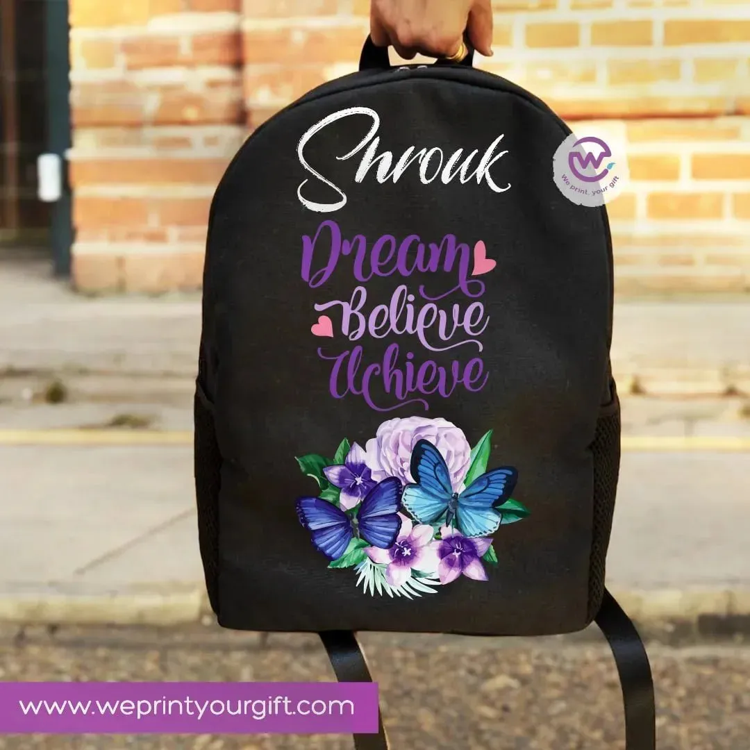 Backpack- English Inspirational quotes