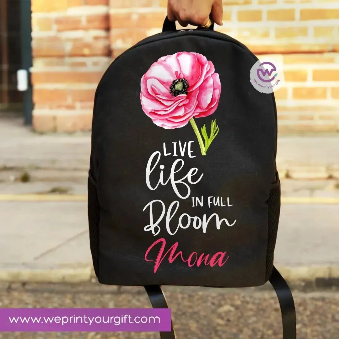 Backpack- English Inspirational quotes