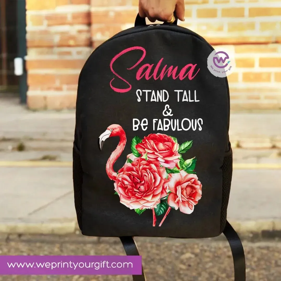Backpack- English Inspirational quotes