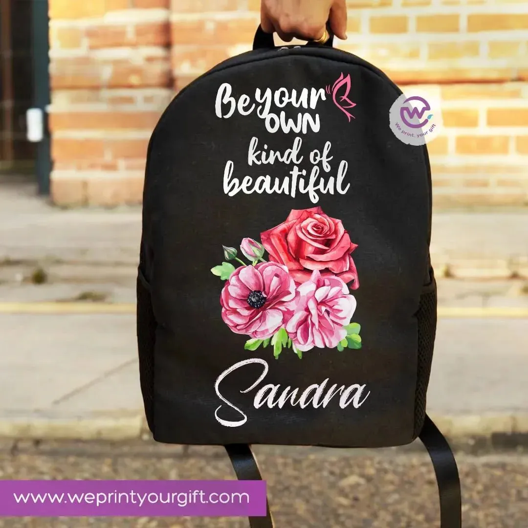 Backpack- English Inspirational quotes