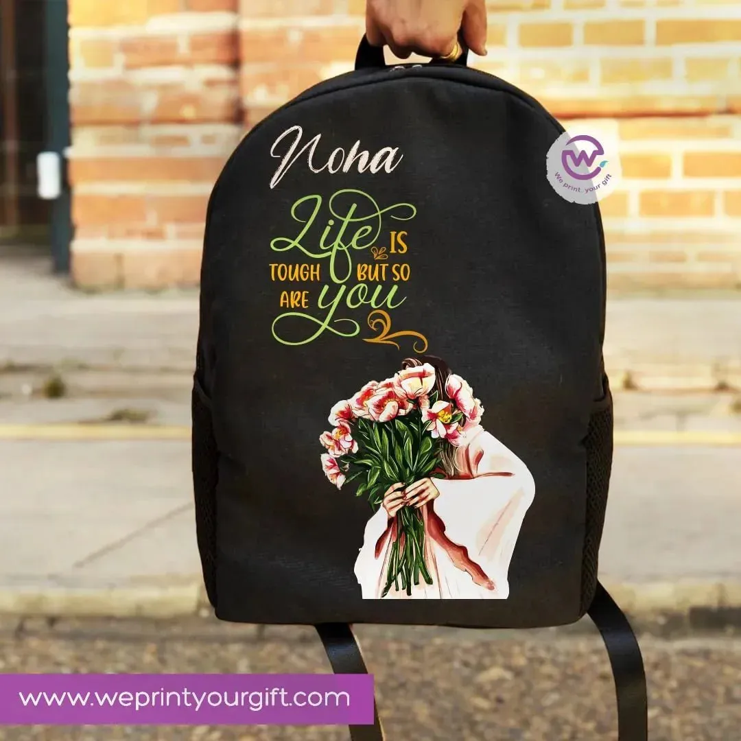 Backpack- English Inspirational quotes