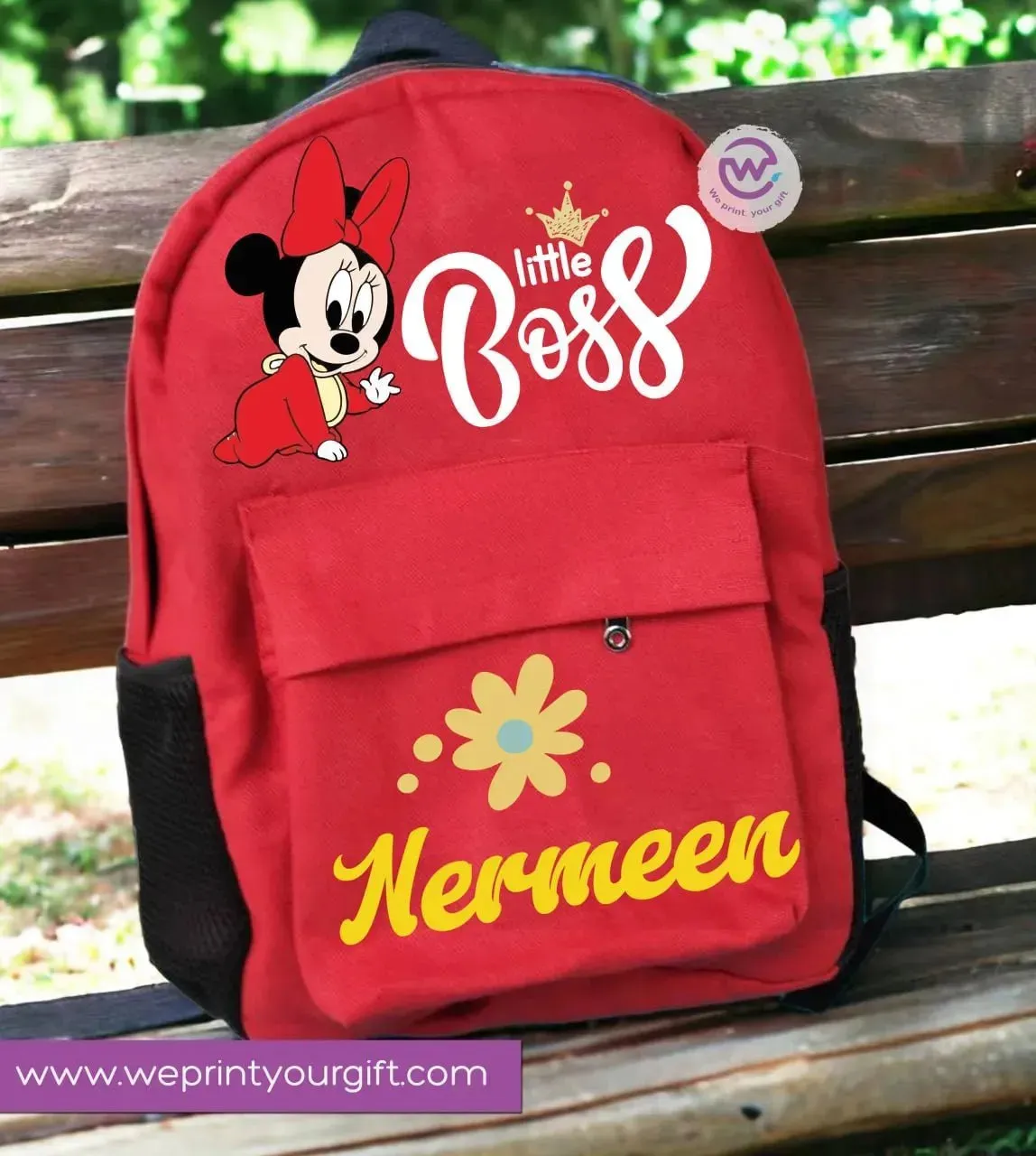 Backpack- Minni Mouse