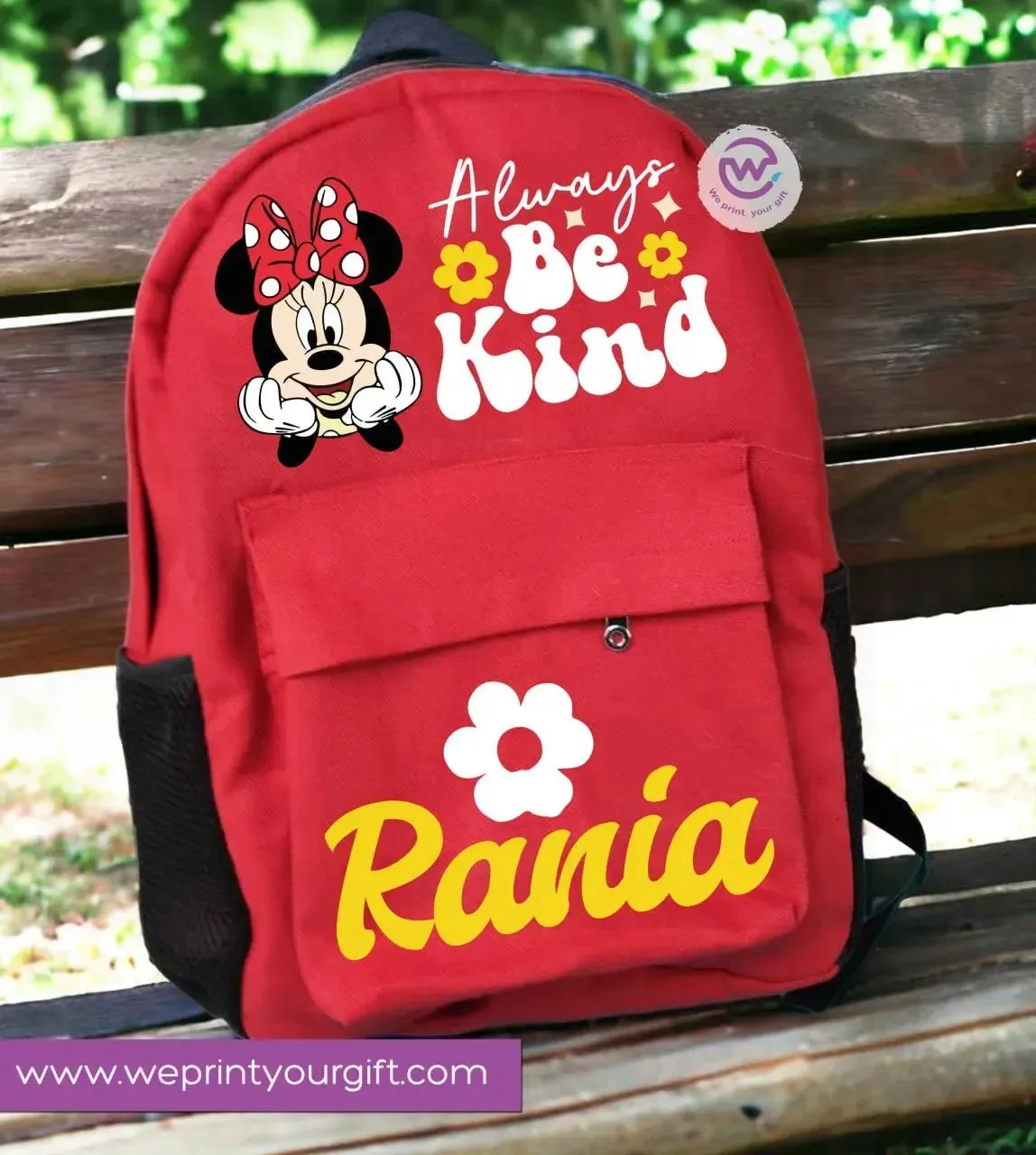Backpack- Minni Mouse