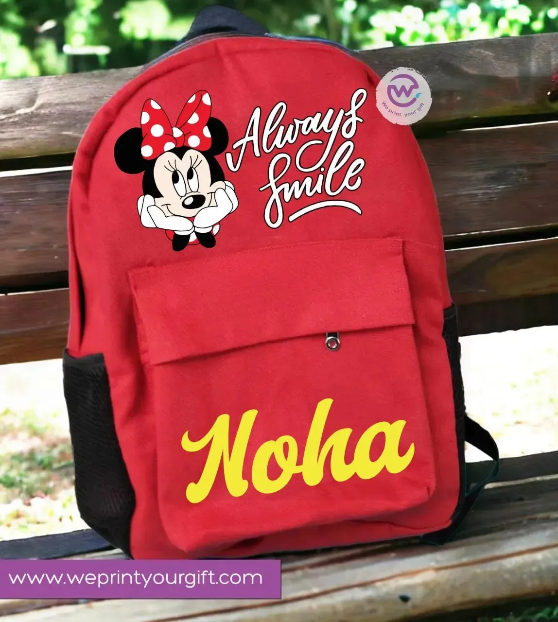 Backpack- Minni Mouse