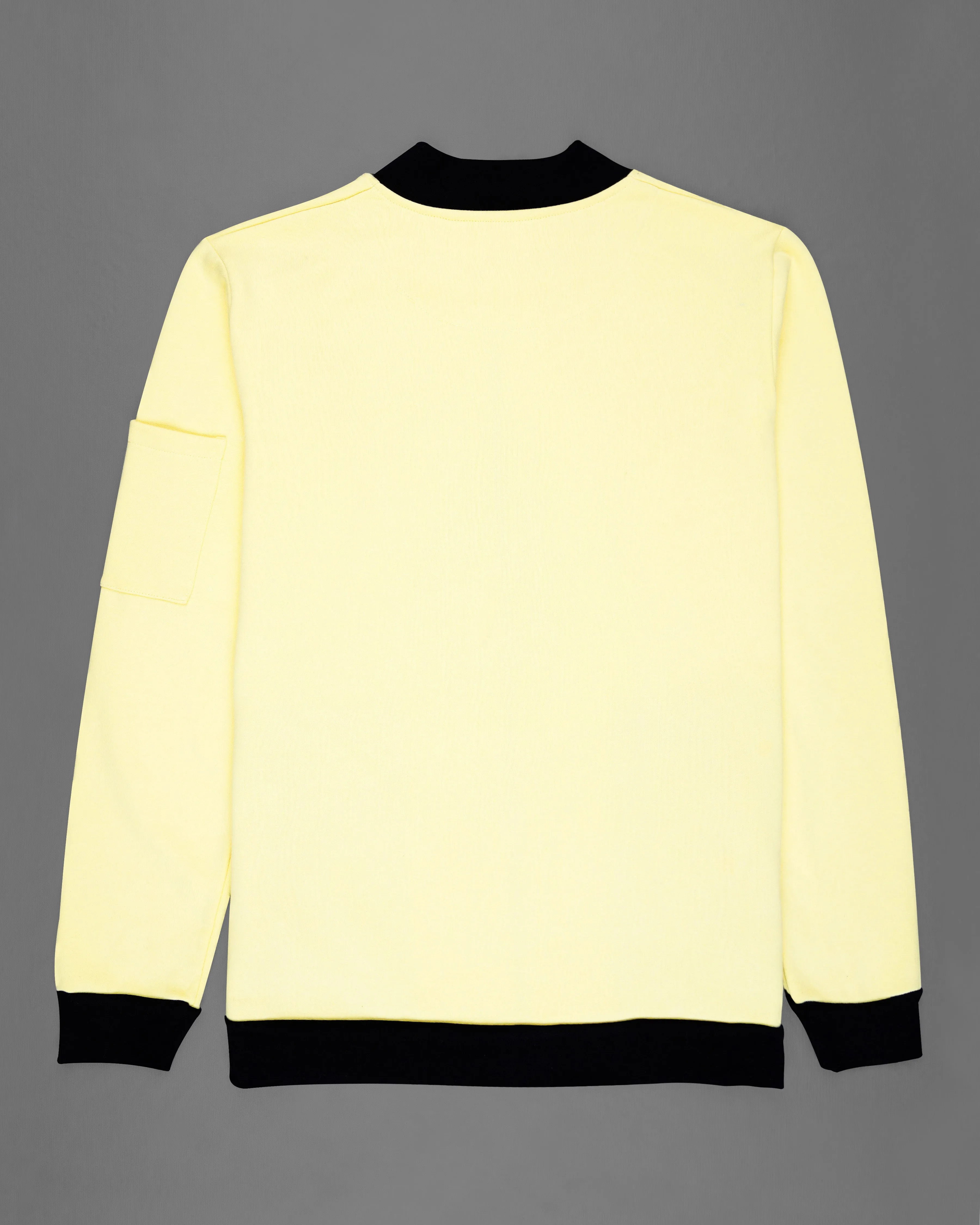 Beeswax Yellow Premium Cotton Bomber Jacket with Shorts Co-ord Sets