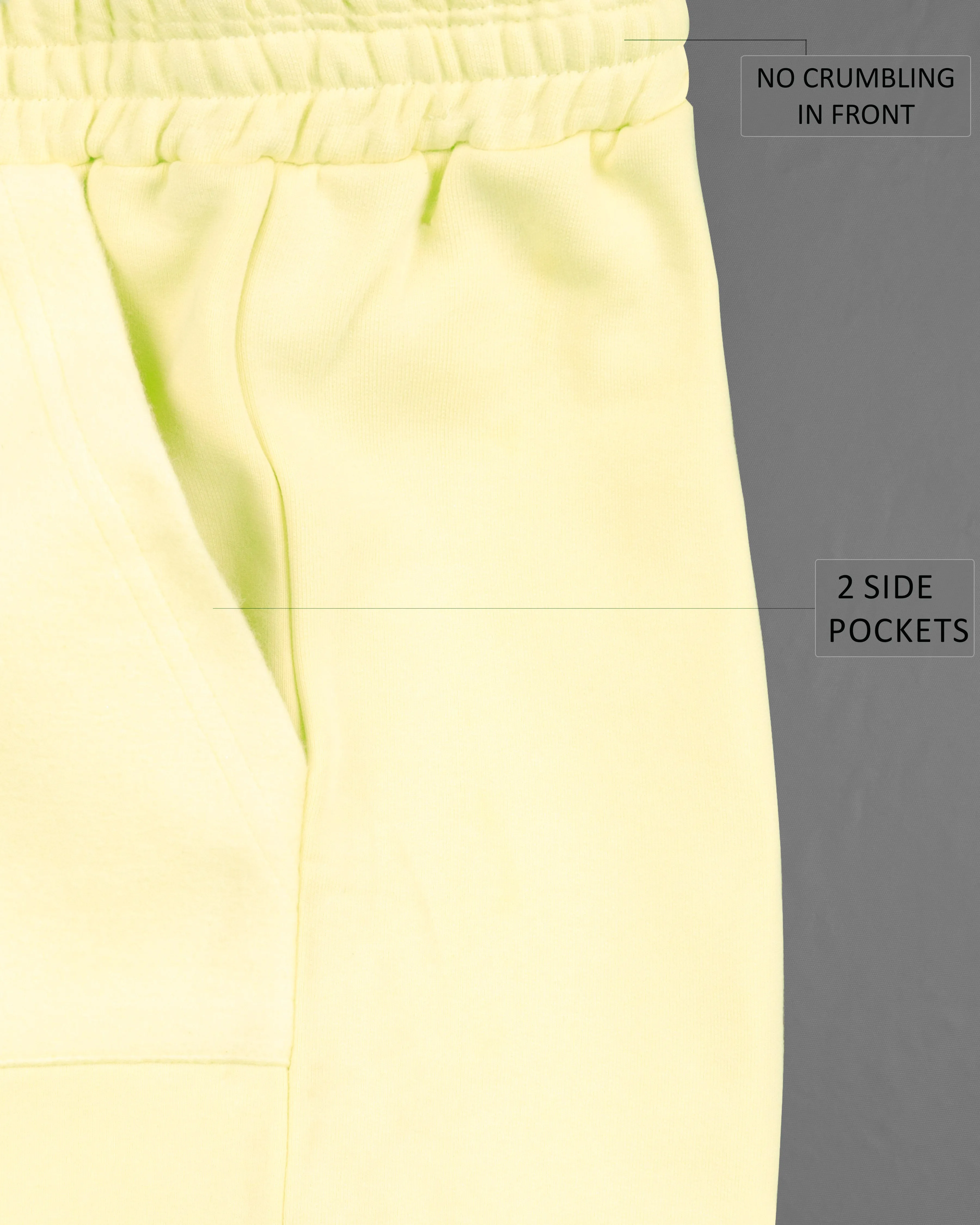 Beeswax Yellow Premium Cotton Bomber Jacket with Shorts Co-ord Sets