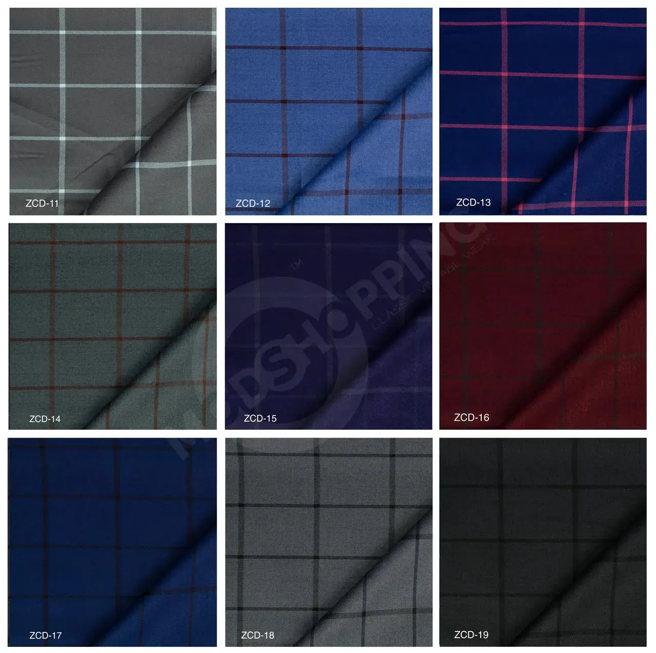Bespoke 2 Piece Windowpane Check Suit