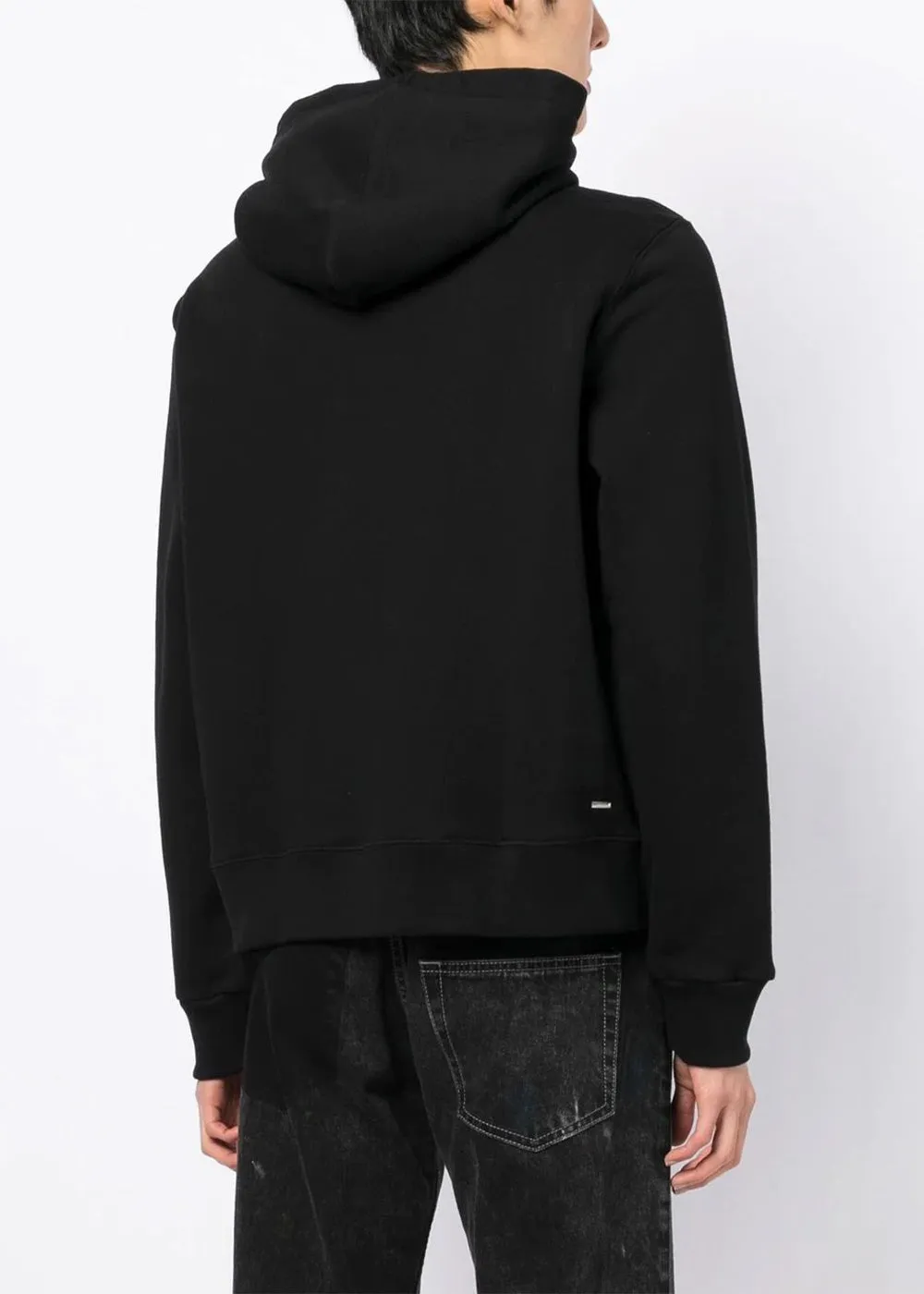 Black Core Logo Hoodie
