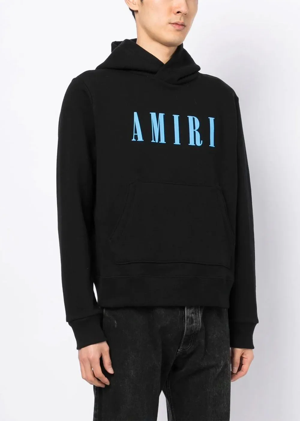 Black Core Logo Hoodie