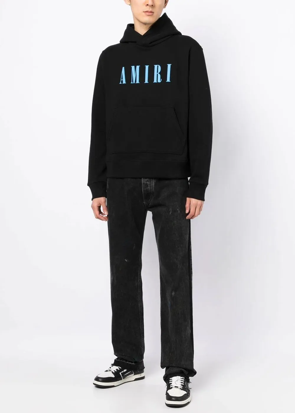 Black Core Logo Hoodie