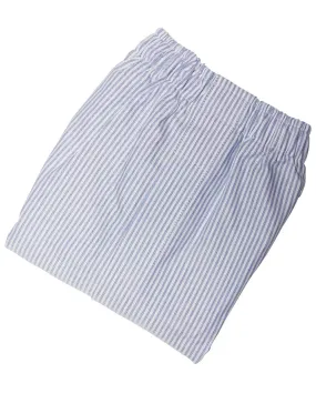 BLUE/WHITE STRIPE OXFORD BOXERS