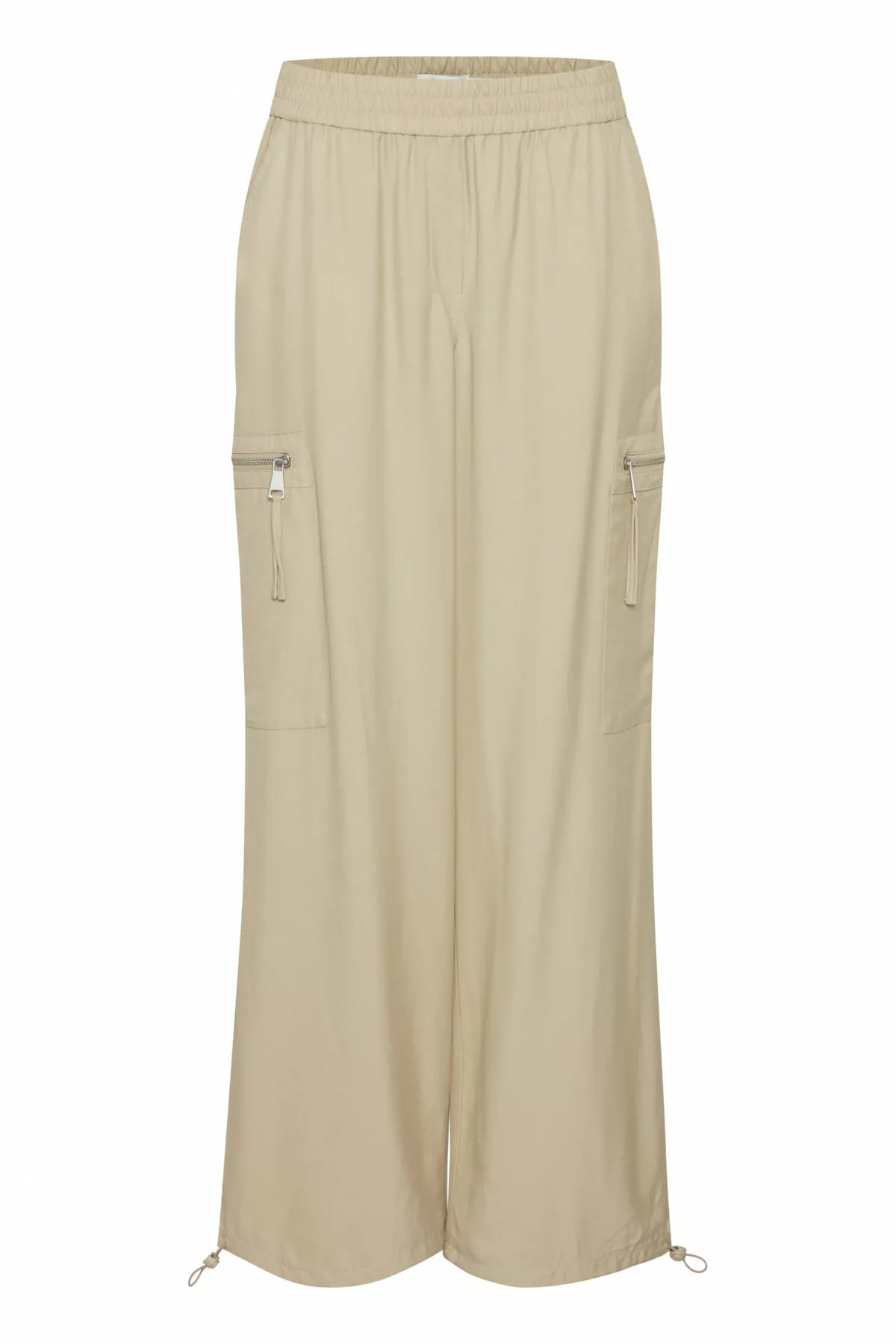 b.young Dimsa Wide Leg Cargo Trousers PREMIUM BRAND