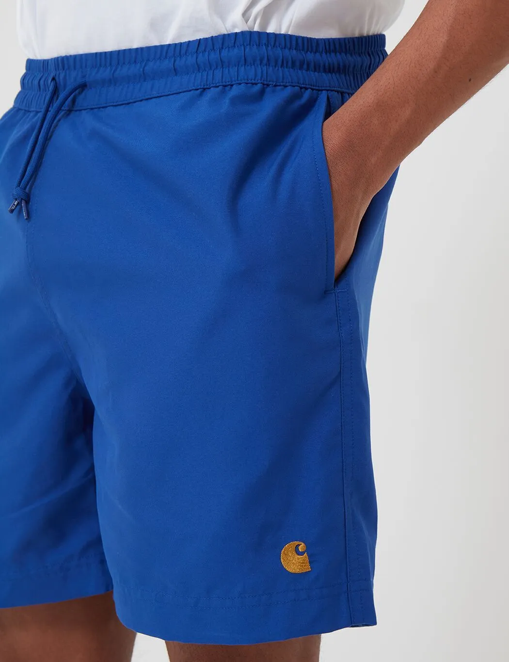 Carhartt-WIP Chase Swim Shorts - Submarine Blue