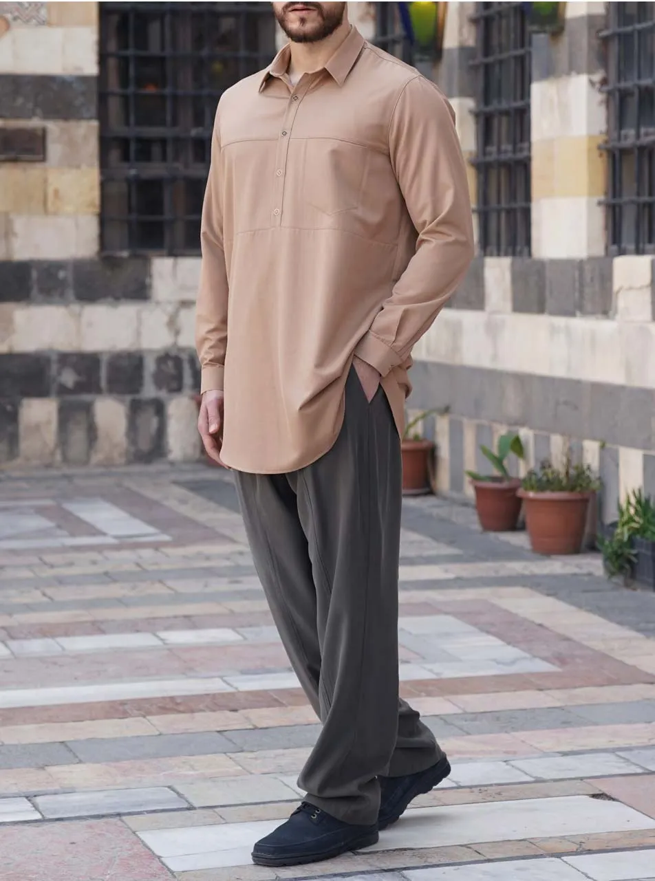 Chest Paneled Shirt