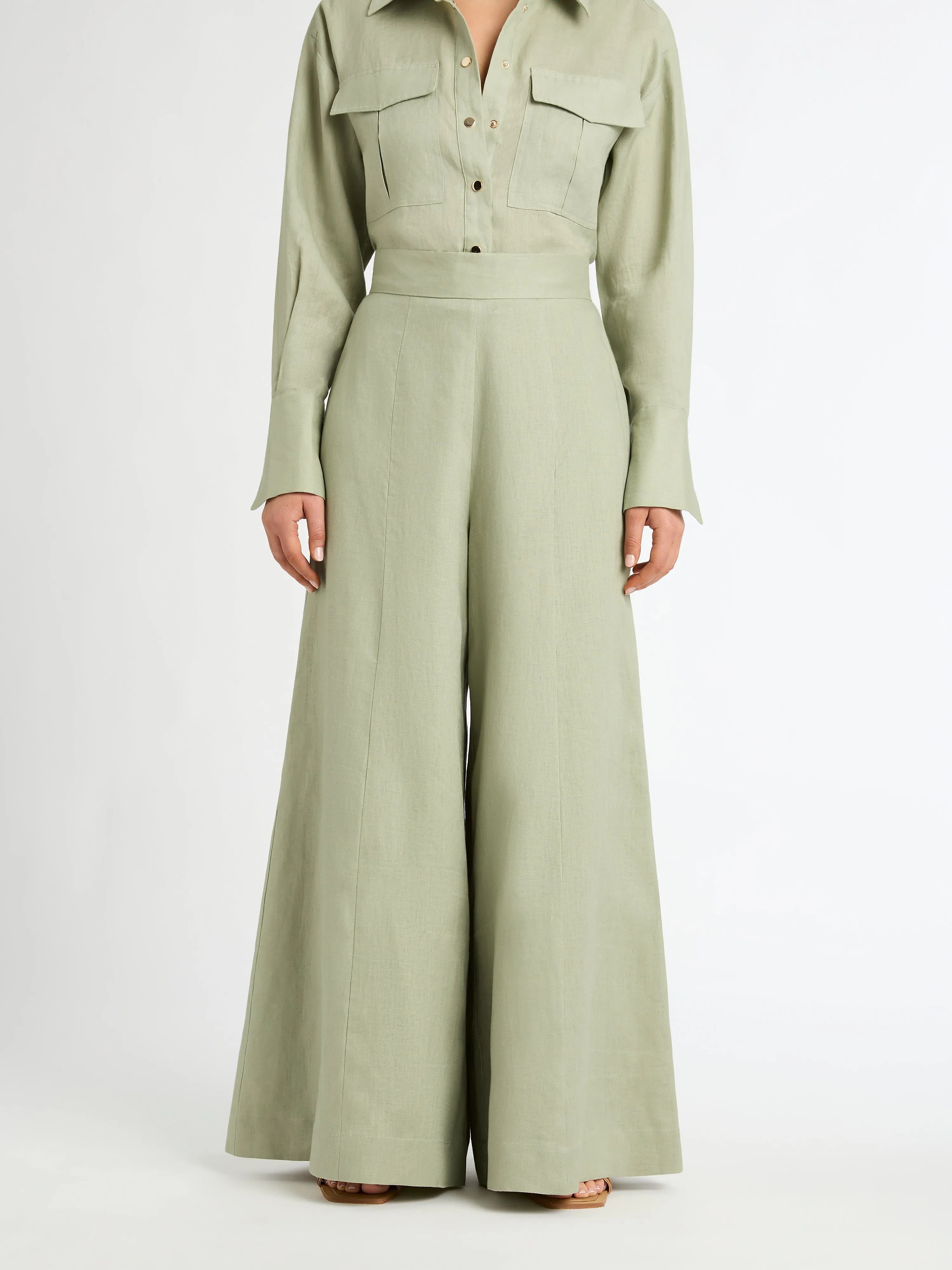 COASTAL LINEN PANT