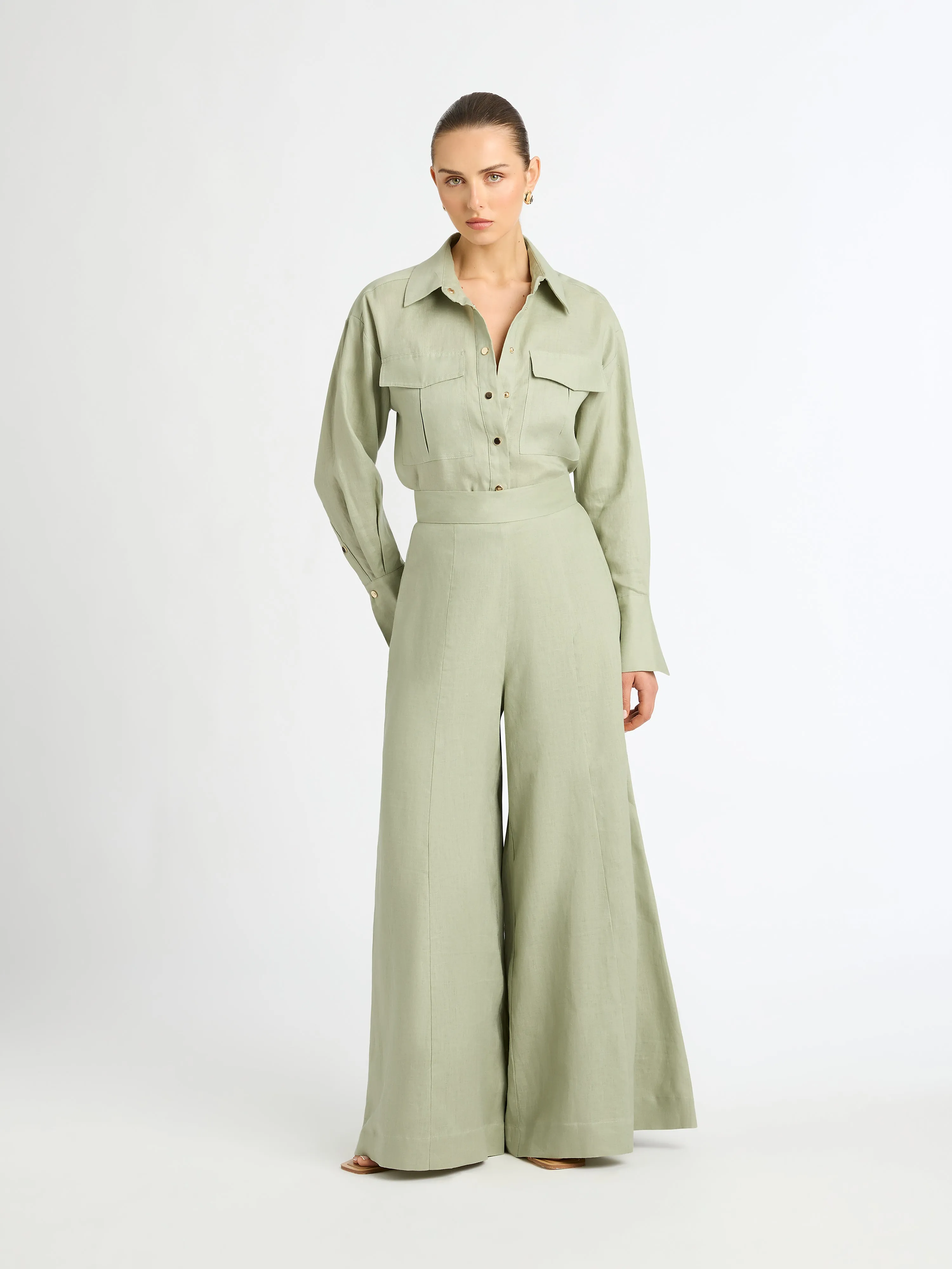 COASTAL LINEN PANT