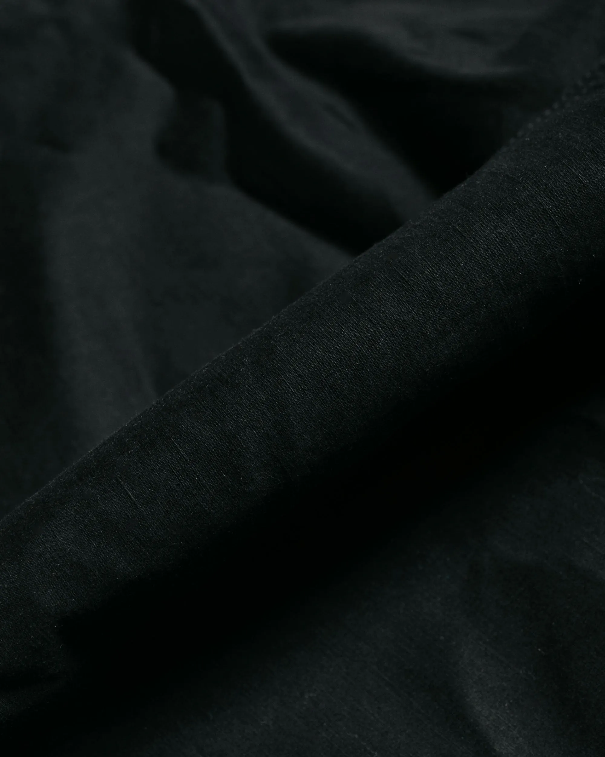 Comme des Garçons HOMME Cotton Linen Pleated Pants Black