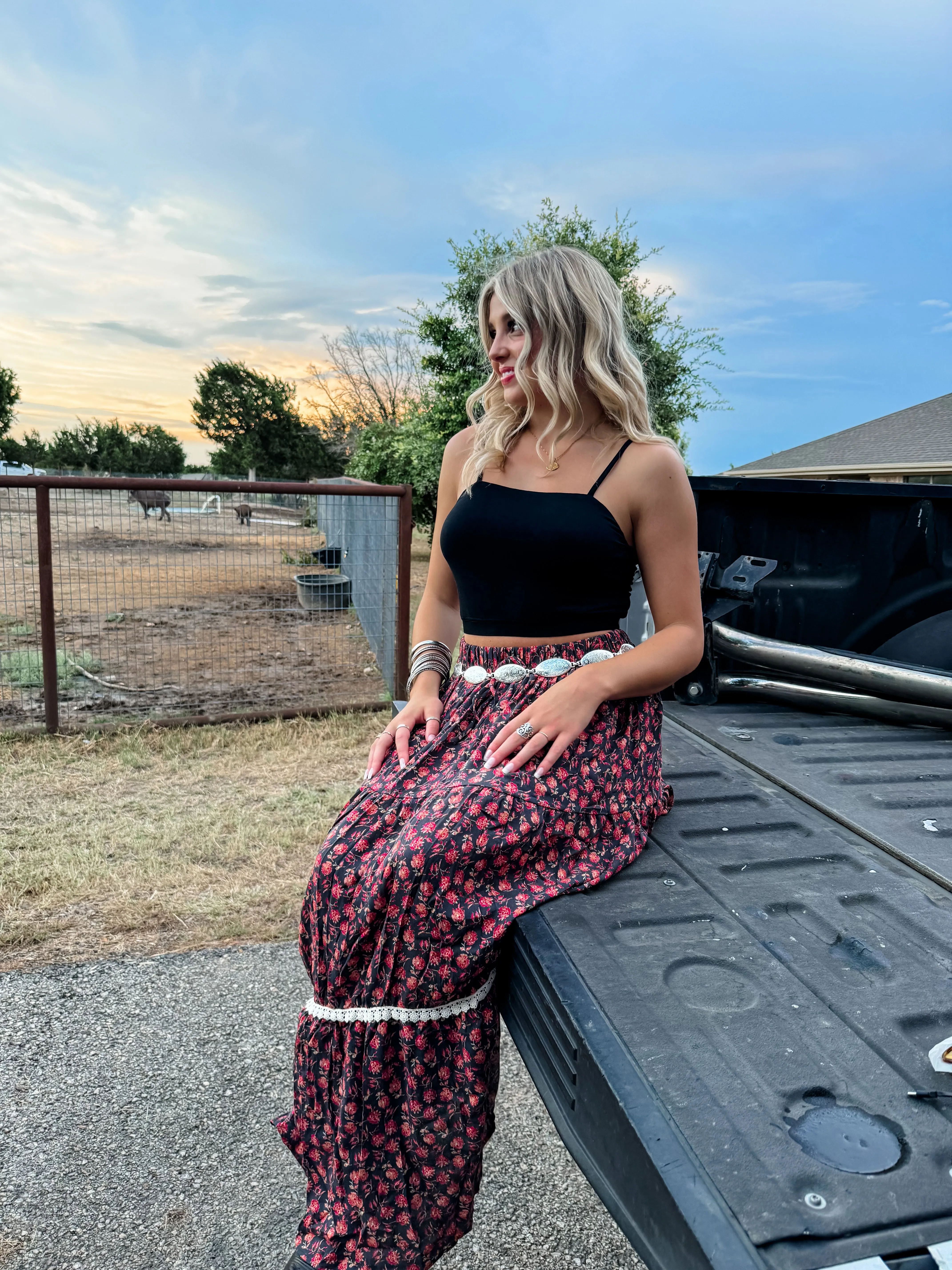 (Copy) AUTUMN FLORAL SKIRT