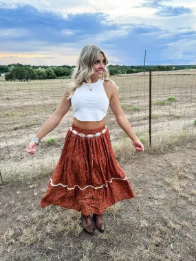 (Copy) AUTUMN FLORAL SKIRT