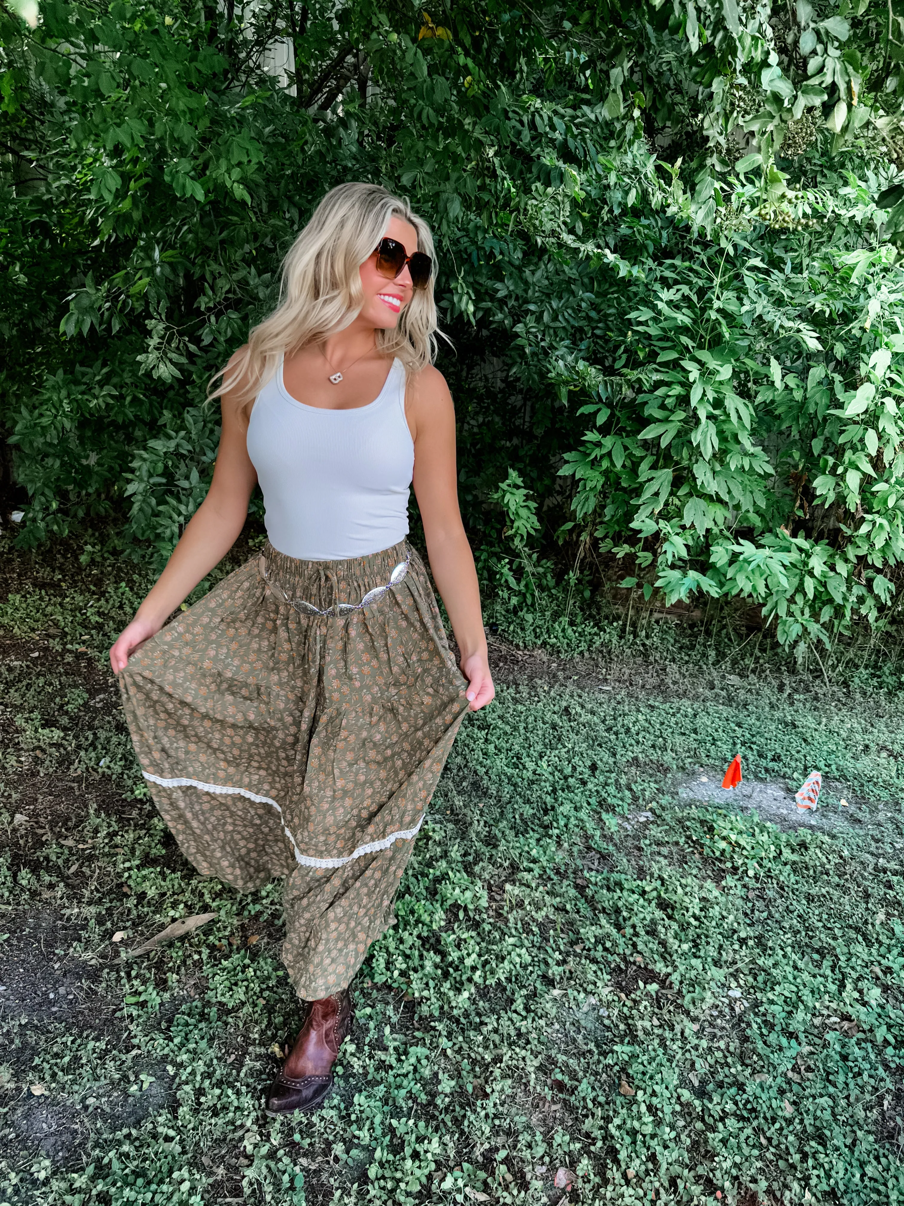 (Copy) AUTUMN FLORAL SKIRT