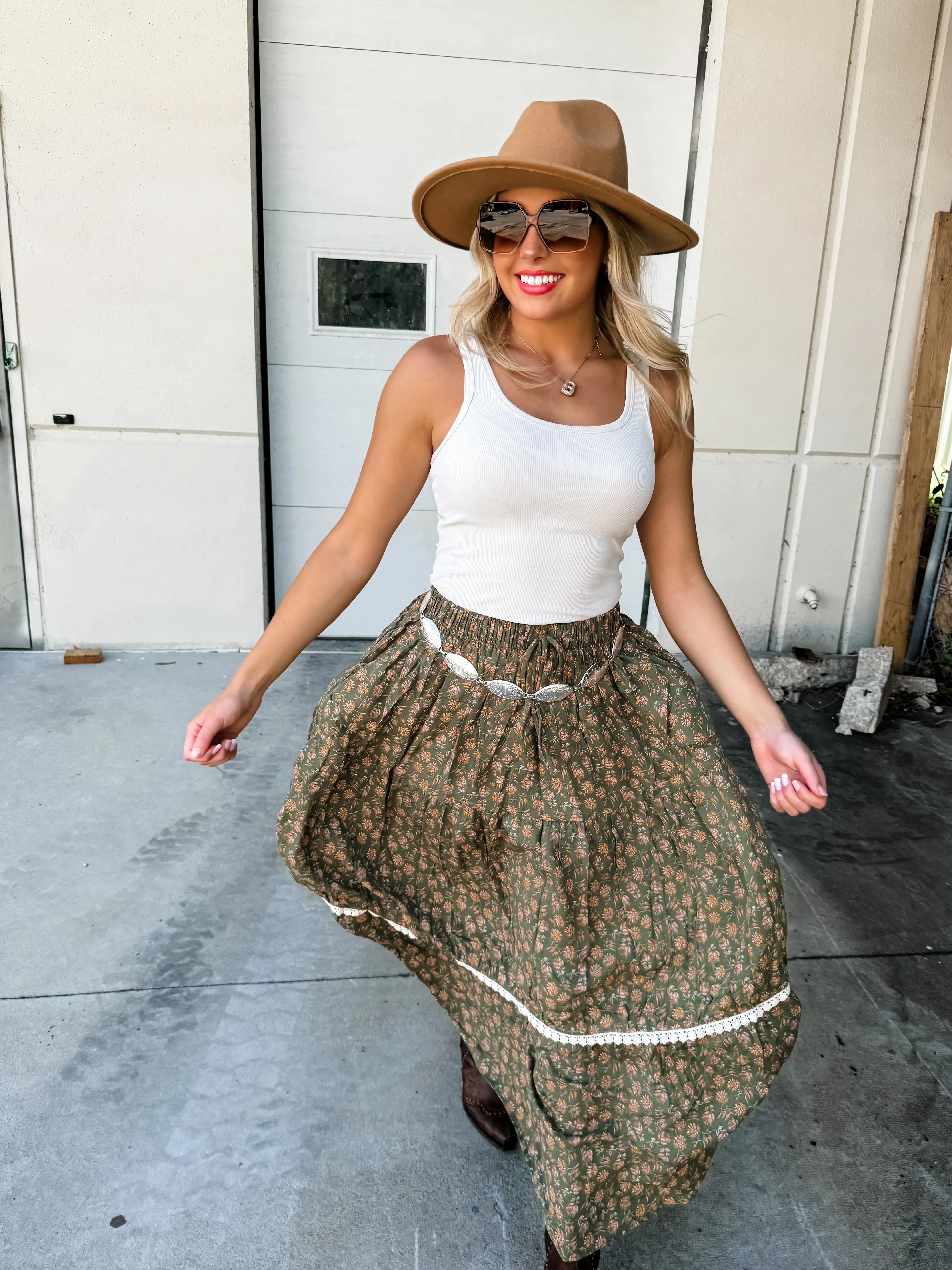 (Copy) AUTUMN FLORAL SKIRT