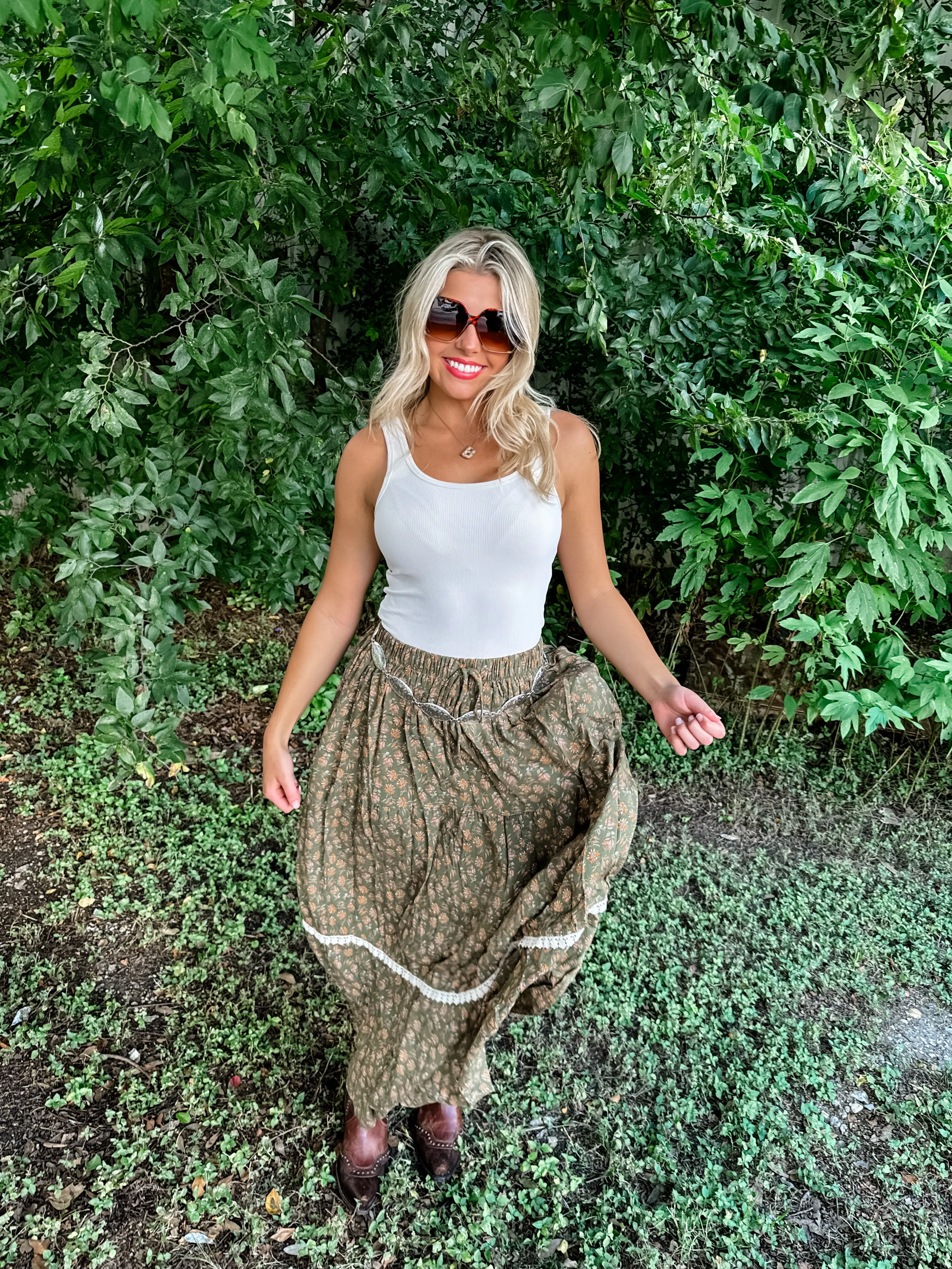 (Copy) AUTUMN FLORAL SKIRT