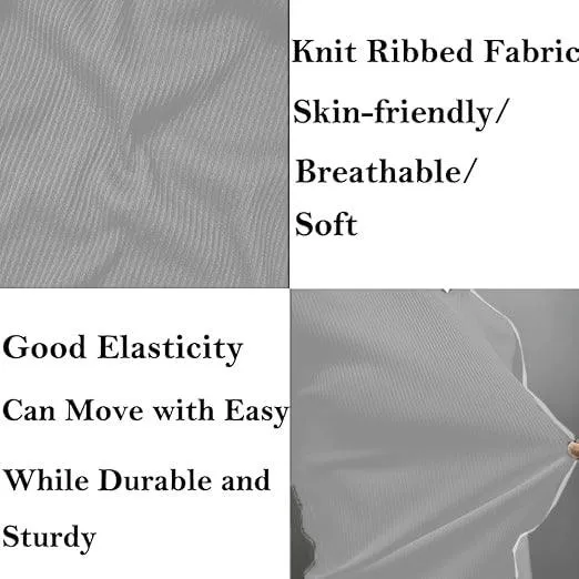 Cotton Knitted Half Sleeves T-Shirt Hazel Grey