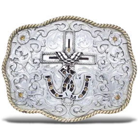 Country Crusade Custom Buckle