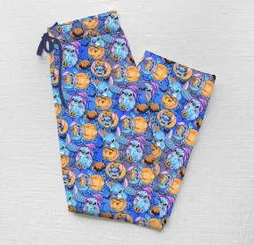 Creepy Cute Stitch or Treat - Men's Bamboo Lounge Pant