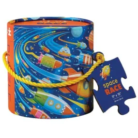 Crocodile Creek - Puzzle Cannister Mini 24pcs - Space Race