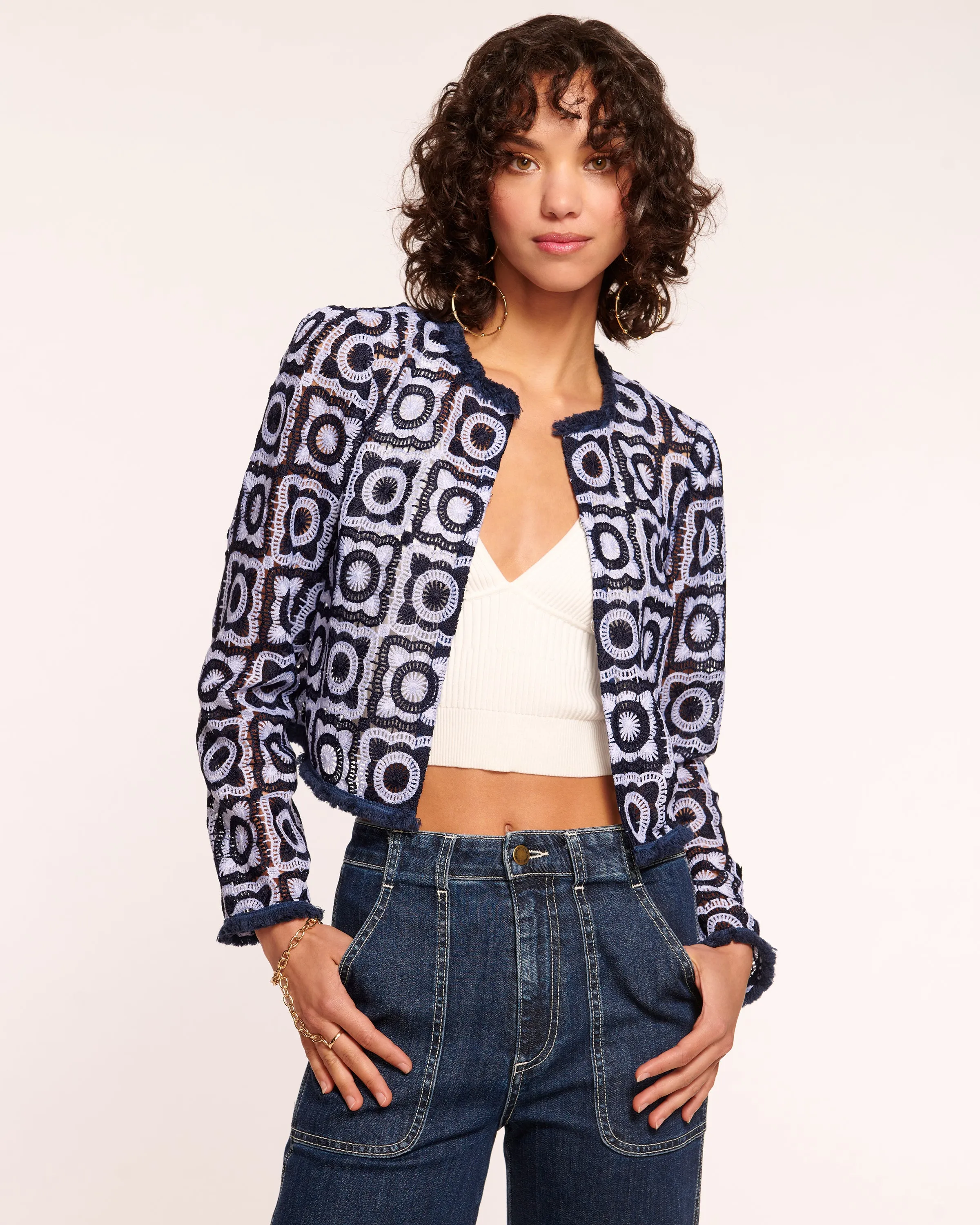 Daniella Crochet Jacket