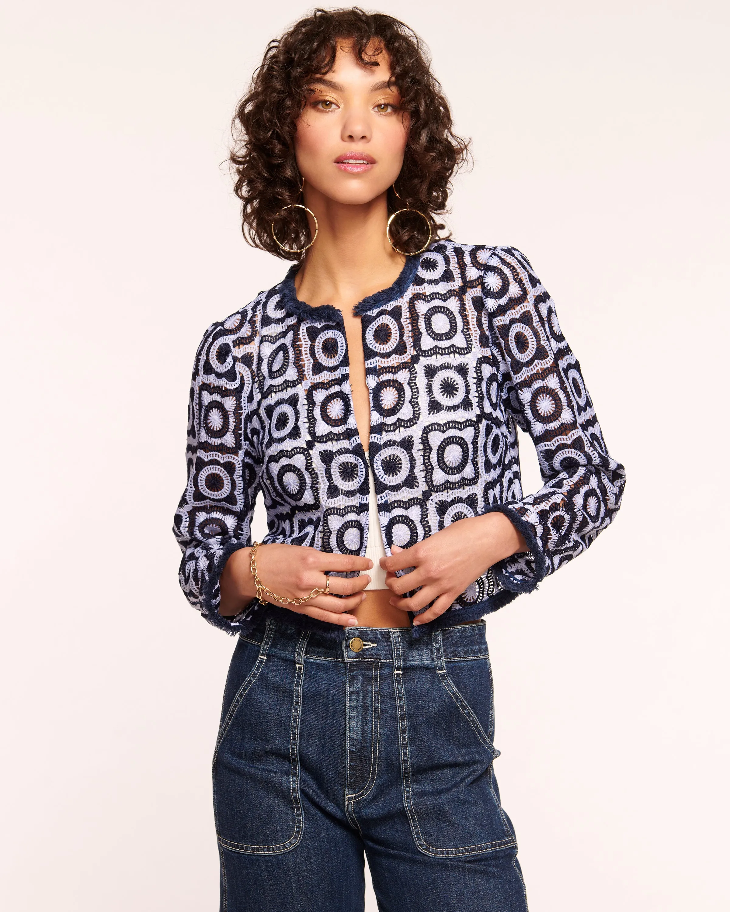 Daniella Crochet Jacket