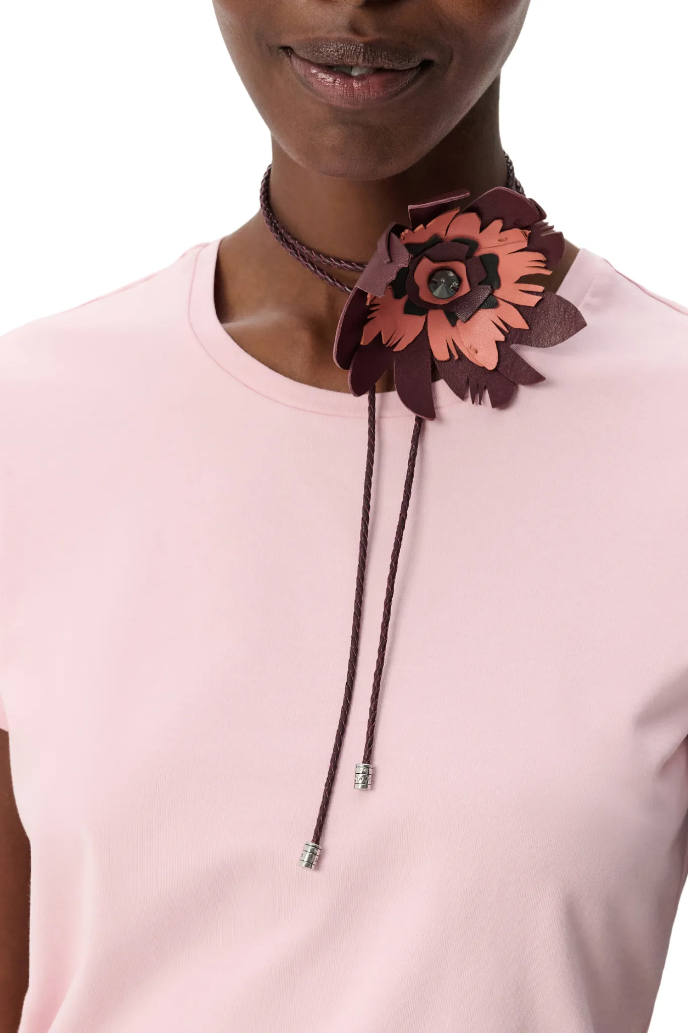 Dorothee Schumacher Floral Statement Flower Neck Tie