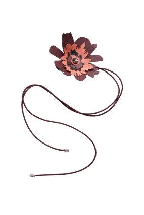 Dorothee Schumacher Floral Statement Flower Neck Tie