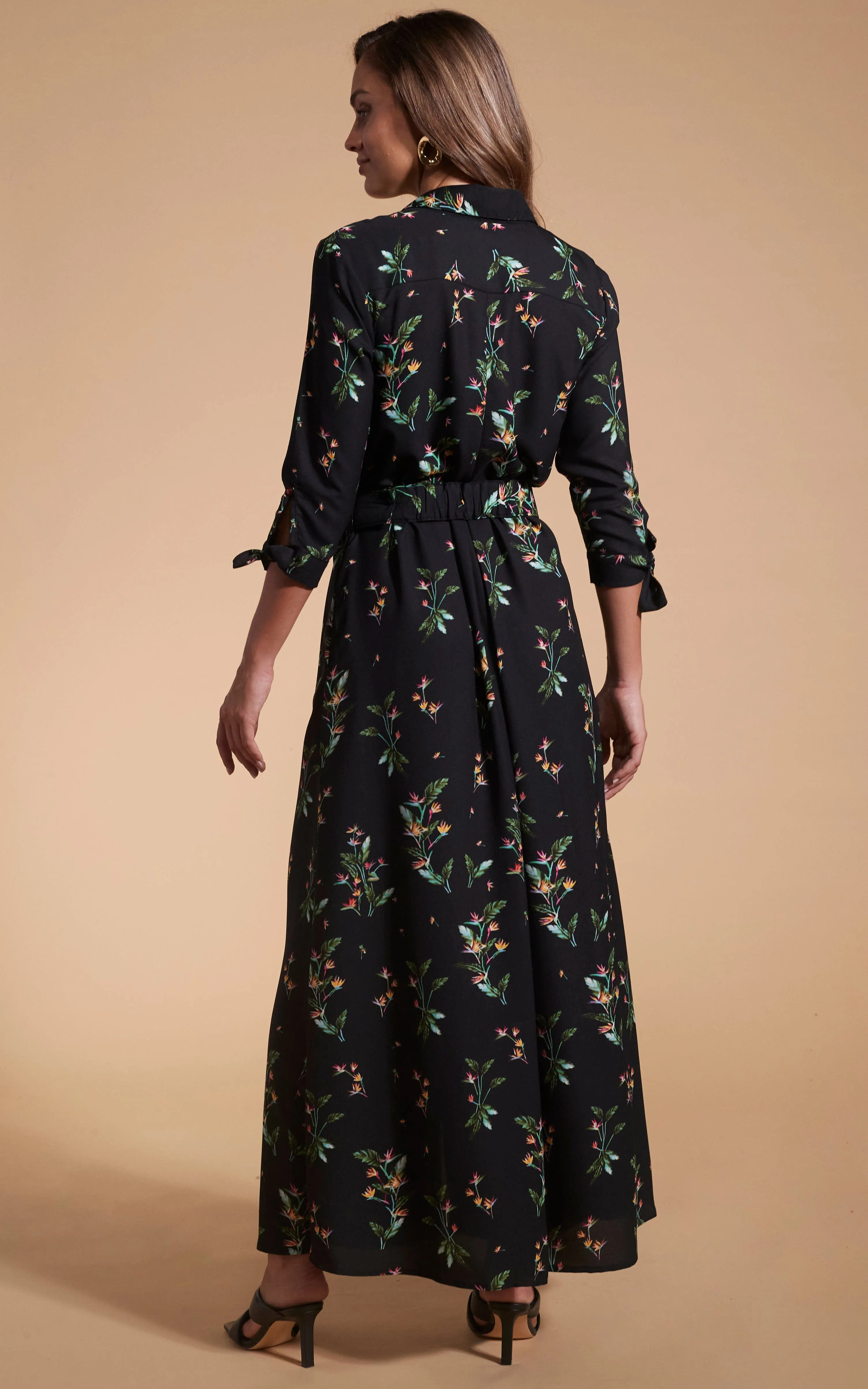 Dove Dress In Midnight Paradise