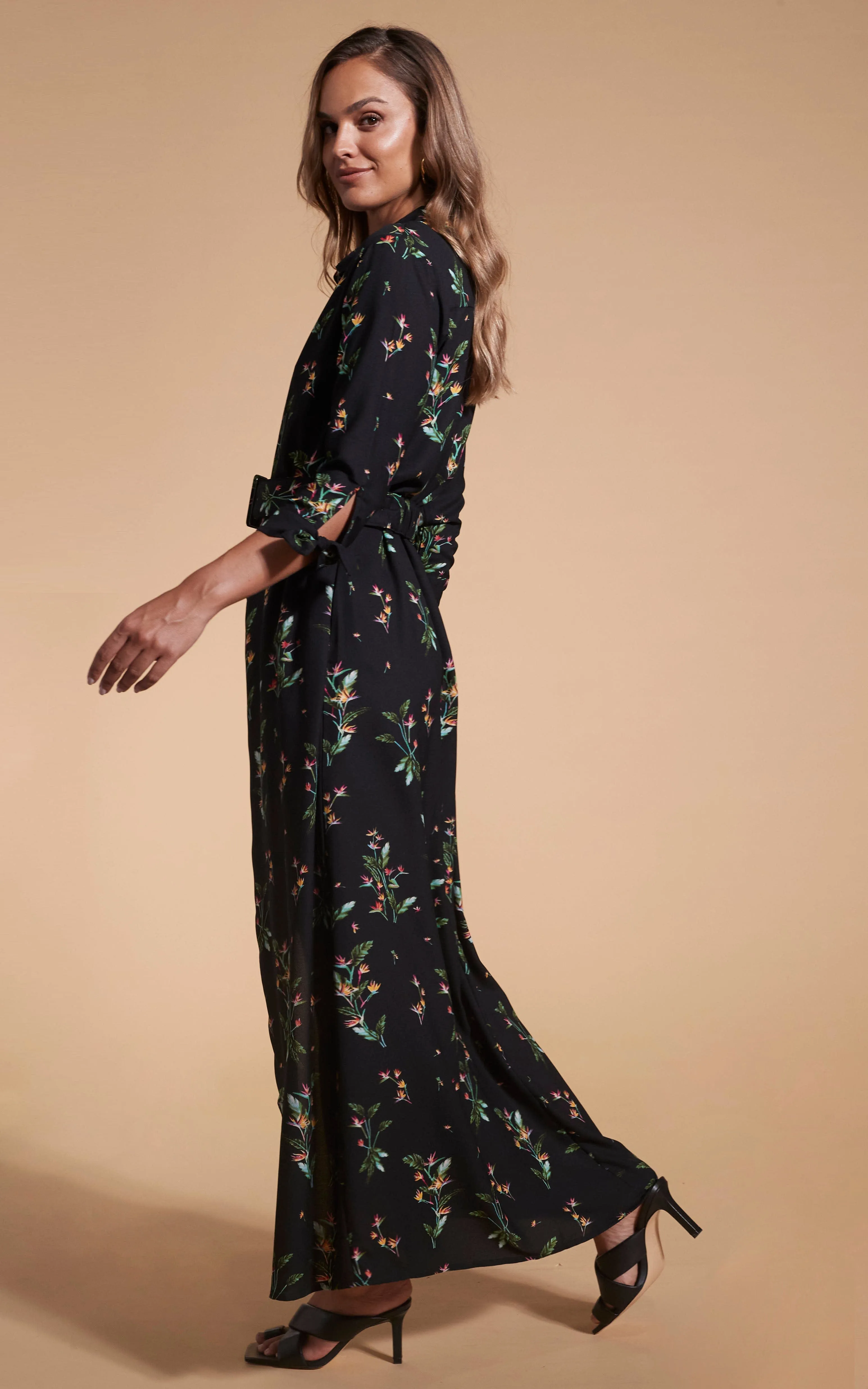 Dove Dress In Midnight Paradise