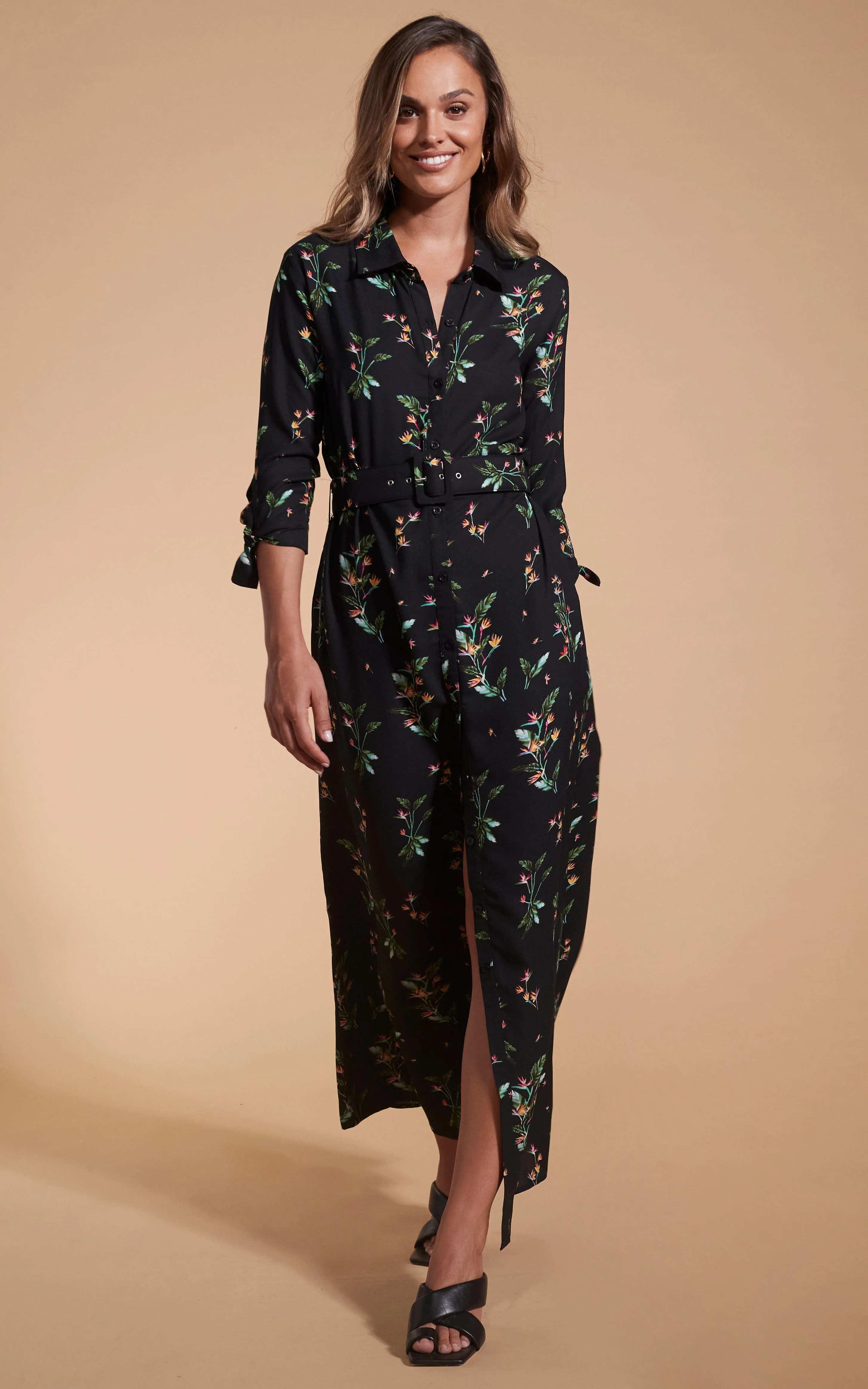 Dove Dress In Midnight Paradise