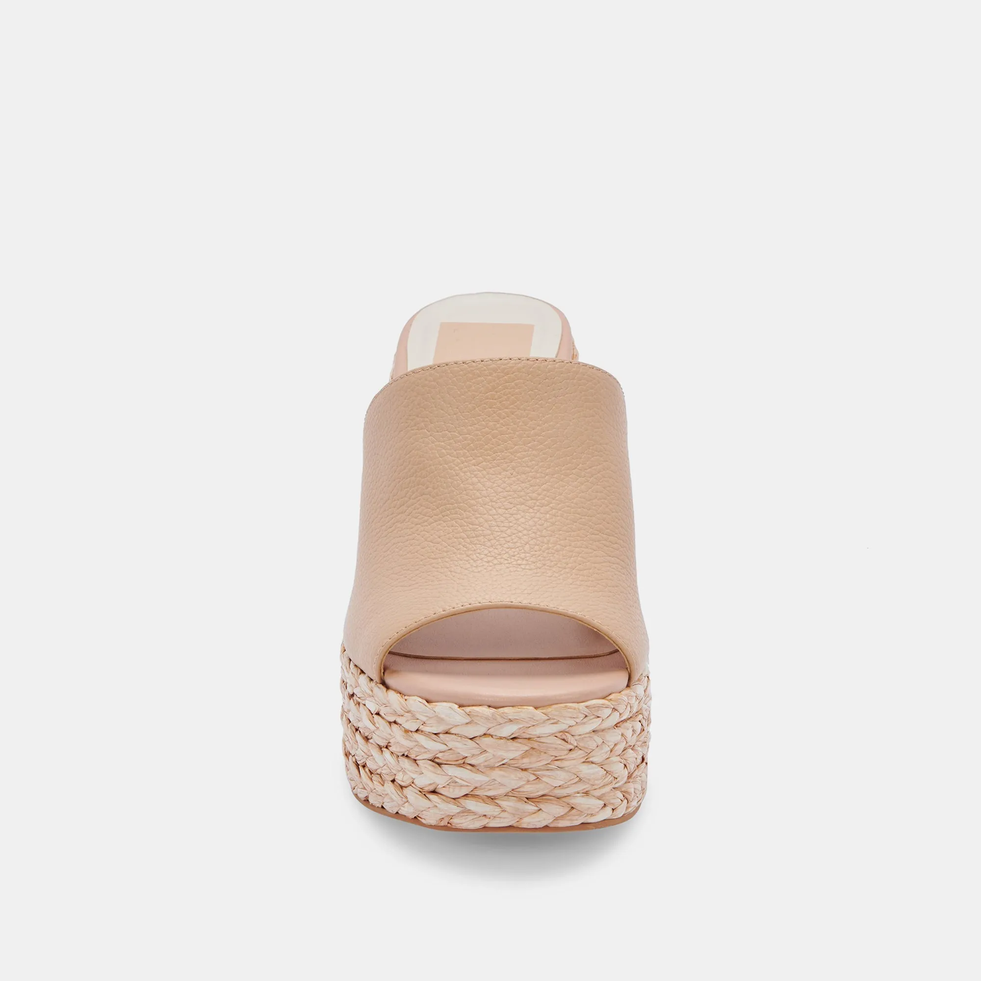 ELORA HEELS IN BLUSH LEATHER - re:vita