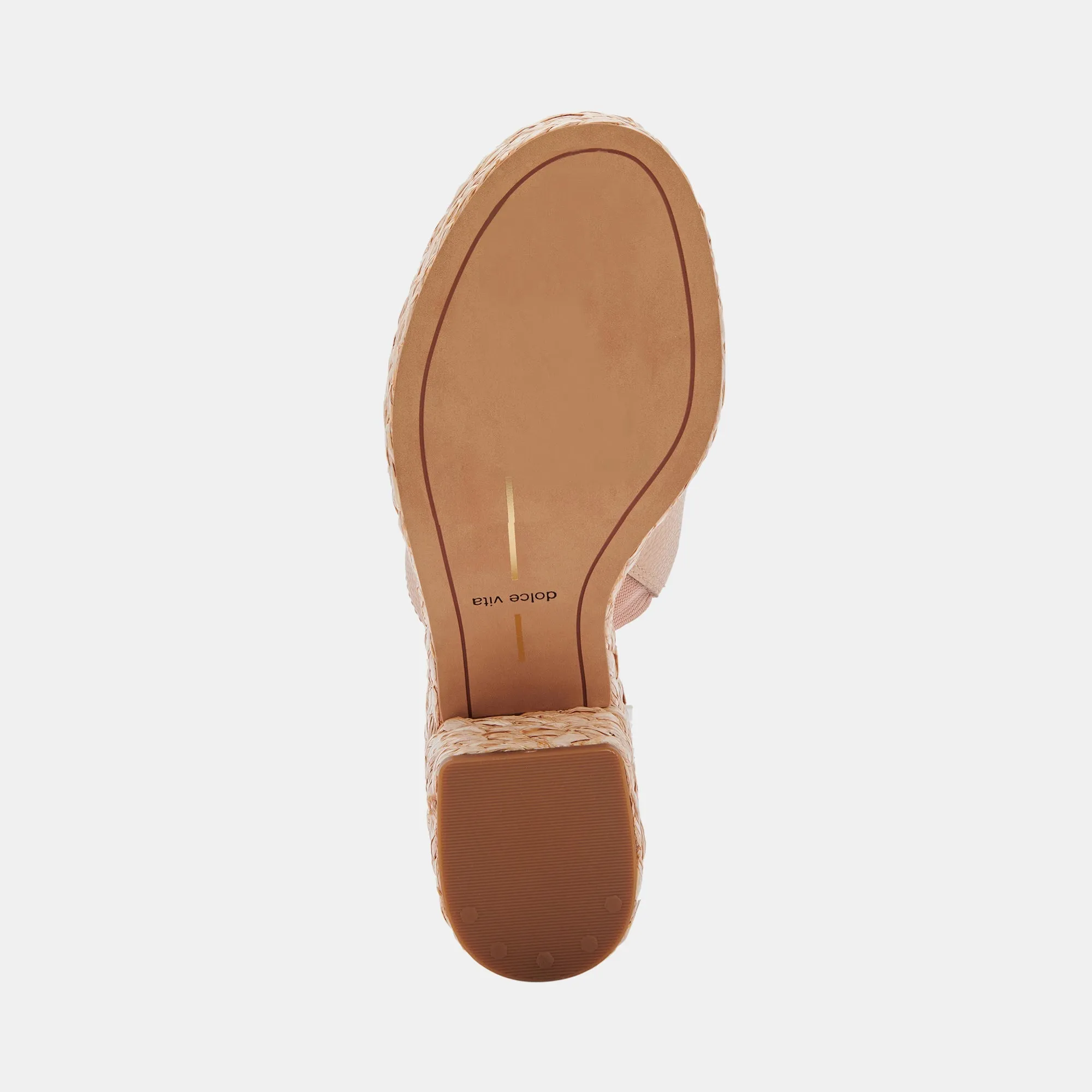 ELORA HEELS IN BLUSH LEATHER - re:vita