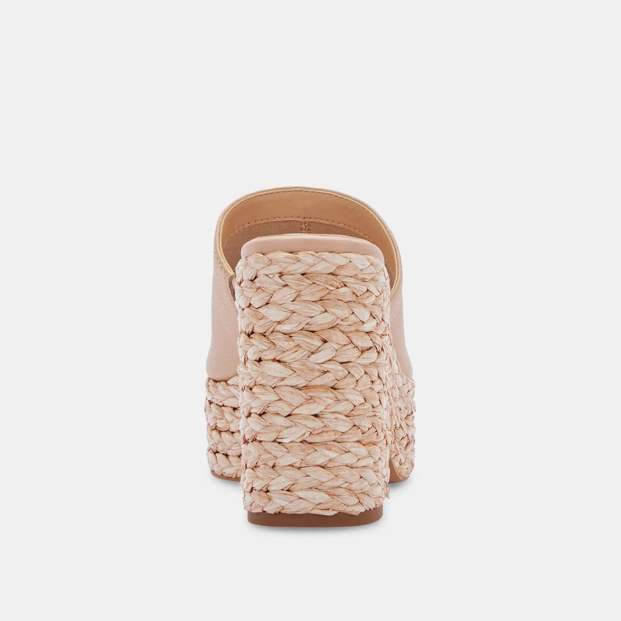 ELORA HEELS IN BLUSH LEATHER - re:vita