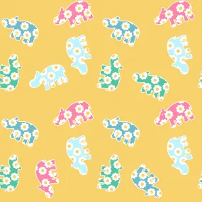 Fancy Flower Hippos - Sunny Side Up Collection
