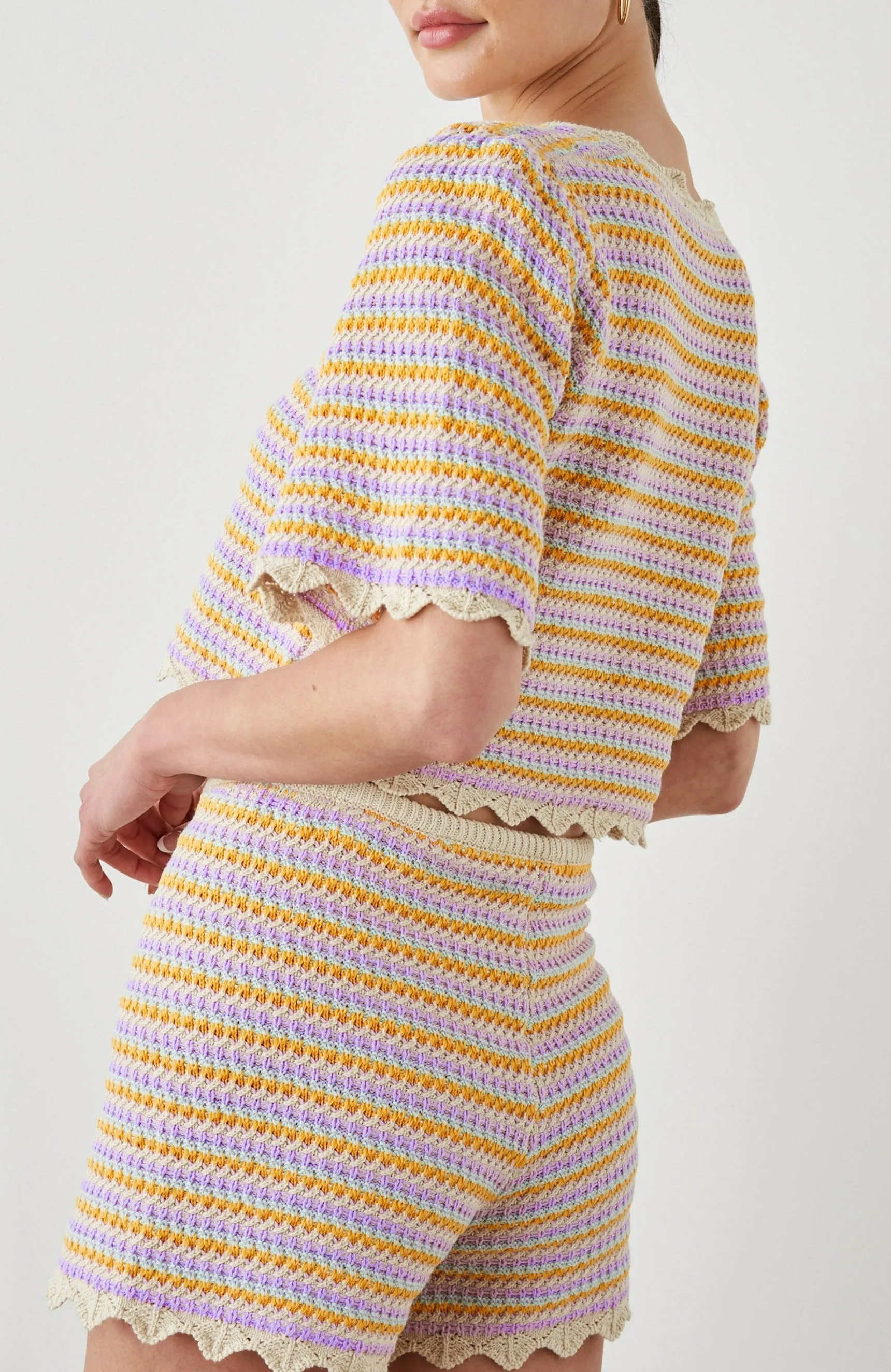 FLORES TOP - PORTO STRIPE