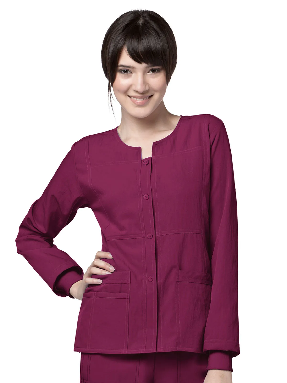 Four-Stretch - Women's Sporty Button Front Jacket