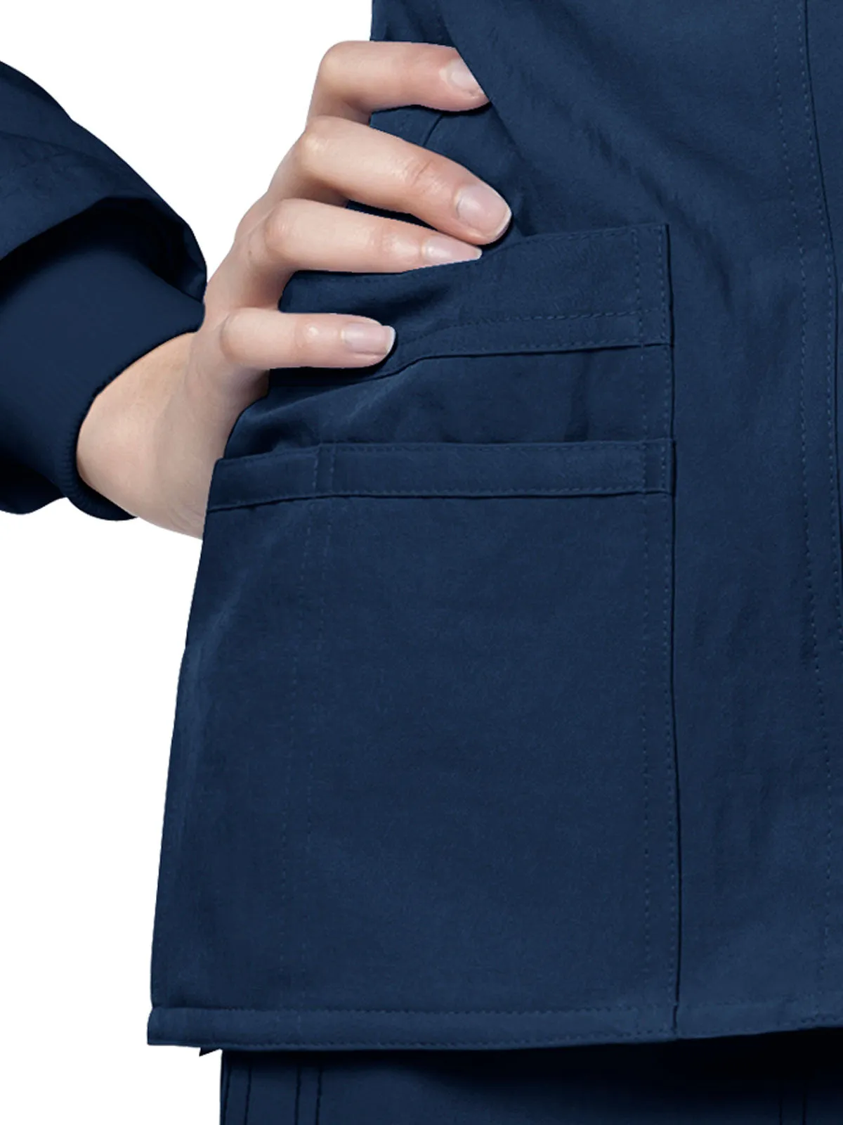 Four-Stretch - Women's Sporty Button Front Jacket