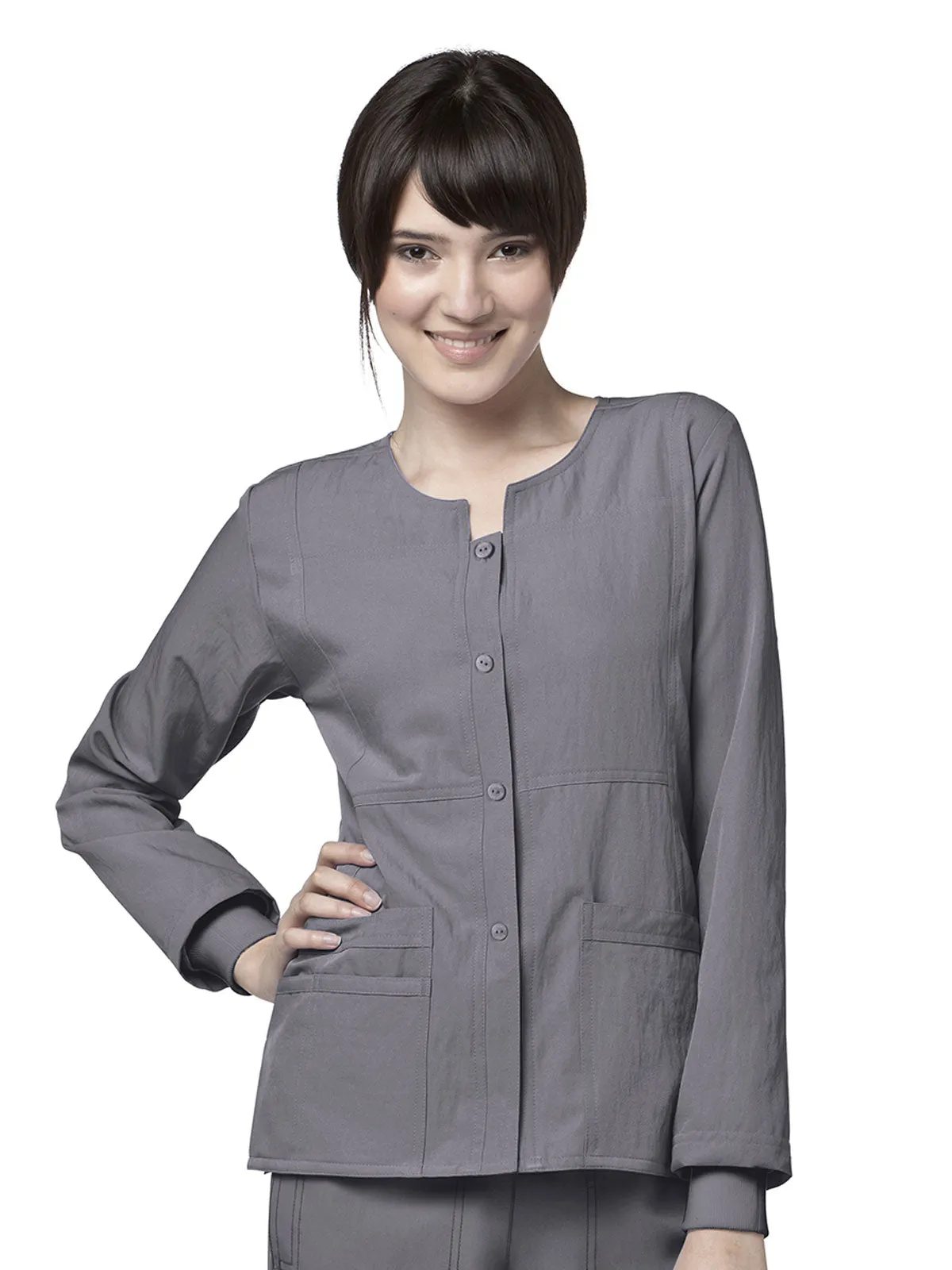 Four-Stretch - Women's Sporty Button Front Jacket